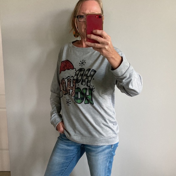 ‘Ho Ho Ho’ Long Sleeve Top - Picture 7 of 9